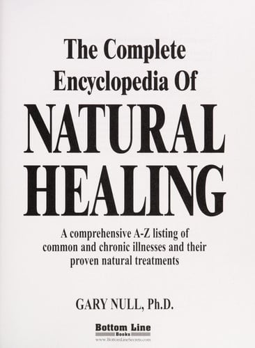 The Complete Encyclopedia of Natural Healing