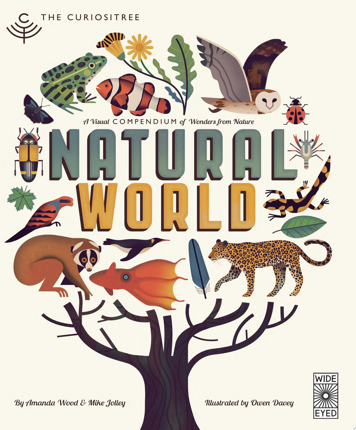 Curiositree: Natural World: A Visual Compendium of Wonders from Nature - Jacket unfolds into a huge wall poster!