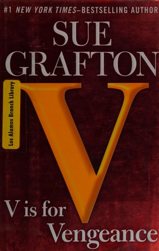V Is For Vengance - 1st Edition/1st Printing