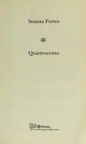 Quattrocento (Spanish Edition)