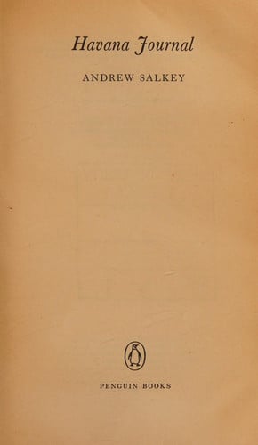 Havana journal (Pelican books, A 1303)