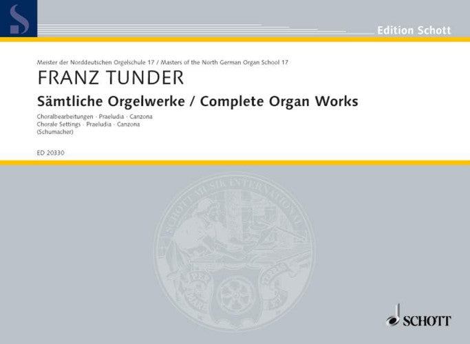 Oeuvres complètes pour orgue: Arrangements de choral, Praeludia, Canzona. Vol. 17. organ.