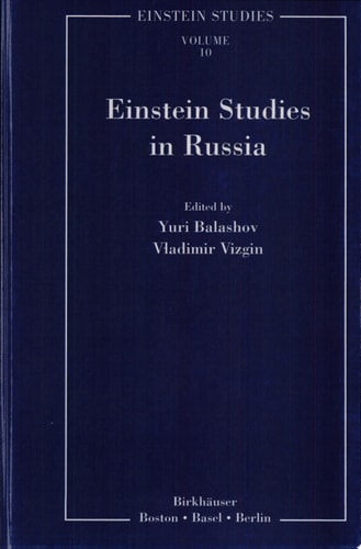 Einstein Studies In Russia (Hb)