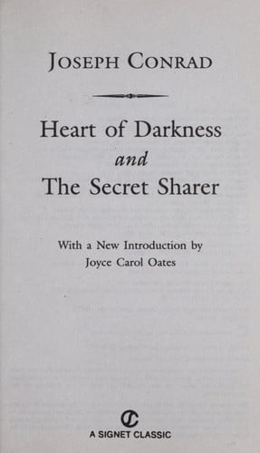 Heart of Darkness and the Secret Sharer