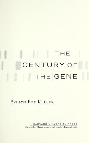 The Century of the Gene