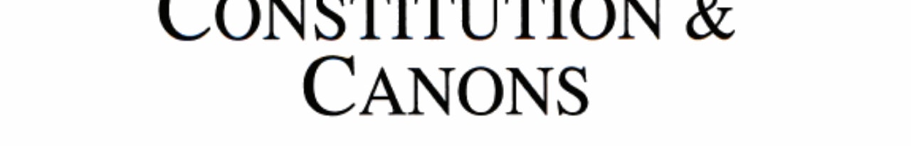 Constitution And Canons