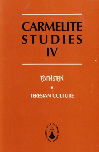Edith Stein Symposium: Teresian Culture (Carmelite Studies, IV)