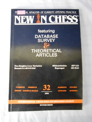 New in Chess: Featuring Database Survey and Theoretical Articles