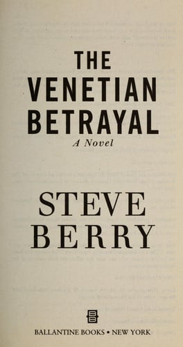 The Venetian Betrayal (Cotton Malone)