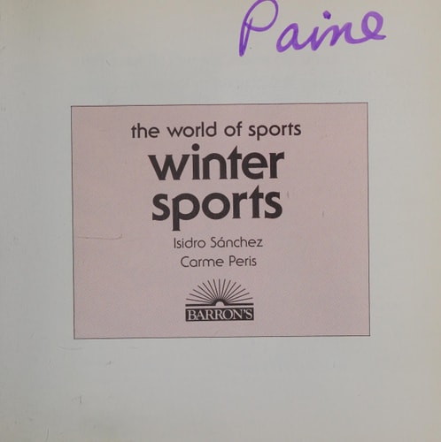 Winter Sports (The World of Sports)