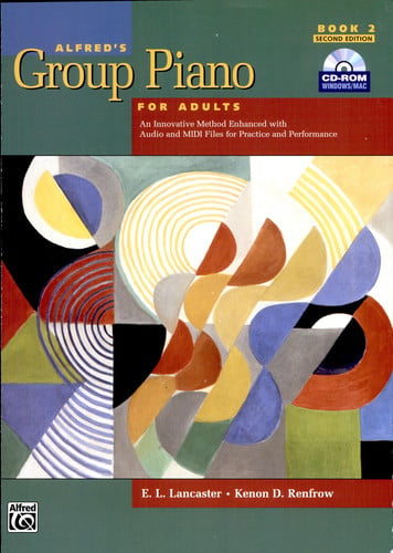 Alfred's Group Piano for Adults: Student Book 2, 2nd Edition (Book & CD-ROM)