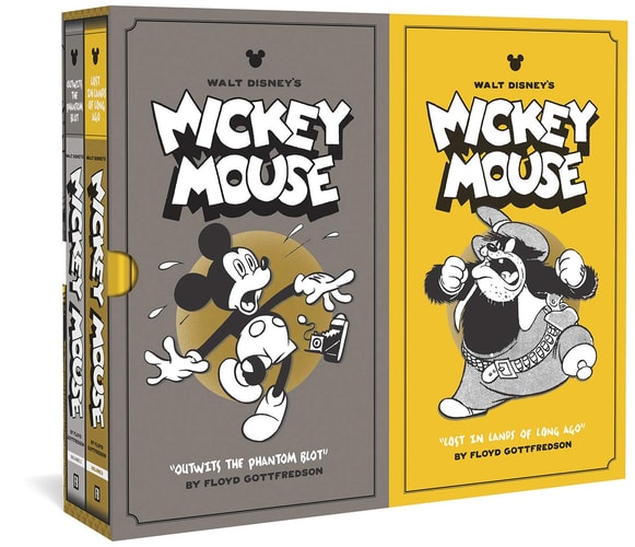 Walt Disney's Mickey Mouse Gift Box Set: "Outwits The Phantom Blot" and "Lost In Lands Long Ago": Vols. 5 & 6