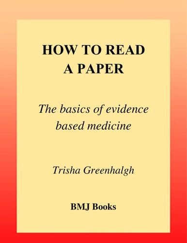 How to Read a Paper