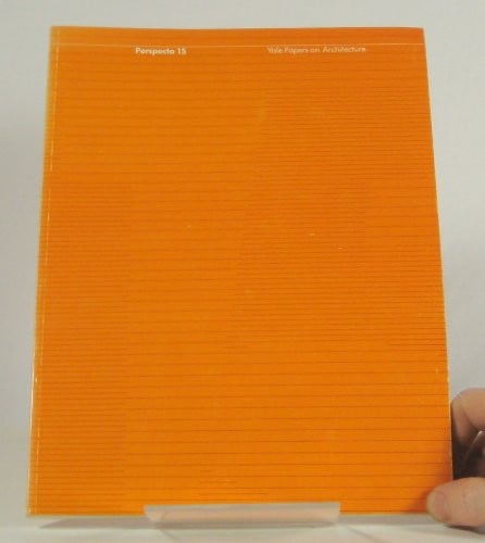 Perspecta 15; Backgrounds for an American Architecture (Yale Papers on Architecture, 15)
