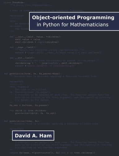 Object-oriented Programming in Python for Mathematicians