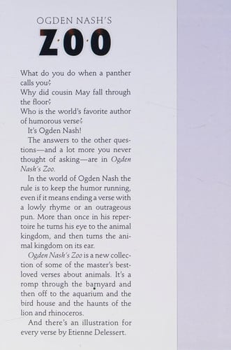 Ogden Nash's Zoo