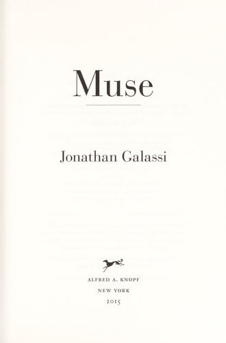 Muse: A Novel