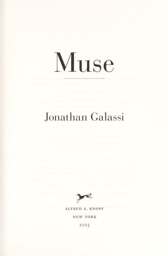 Muse: A Novel