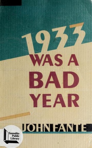 1933 Was A Bad Year
