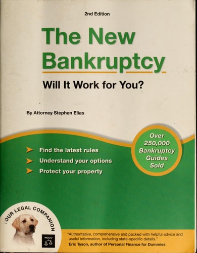 The New Bankruptcy: Will It Work for You? (2nd edition)