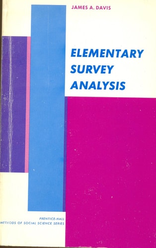 Elementary survey analysis (Prentice-Hall methods of social science series)