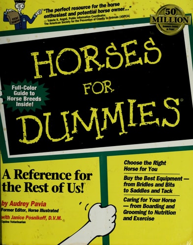 Horses For Dummies (For Dummies (Computer/Tech))