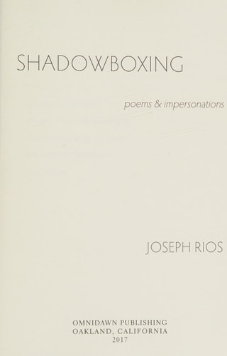 Shadowboxing: poems & impersonations