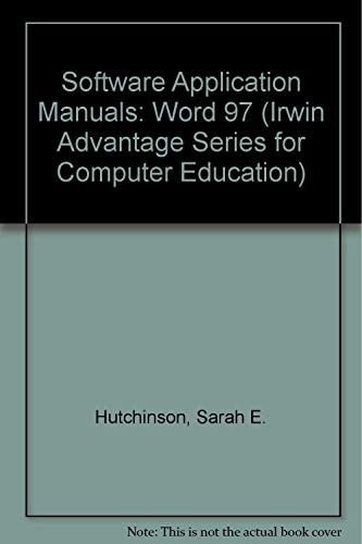 Advantage Series: Microsoft Word 97 for Windows