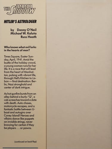 The Shadow: 1941 - Hitler's Astrologer