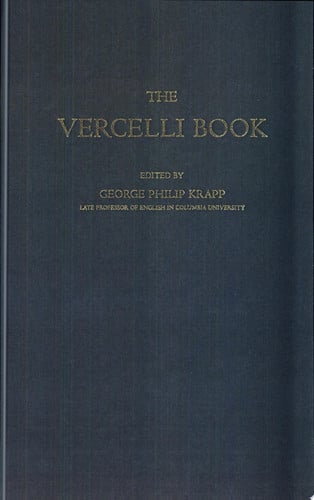 The Vercelli Book
