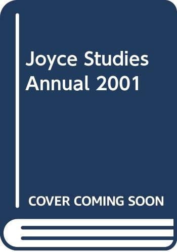 Joyce Studies Annual 2001