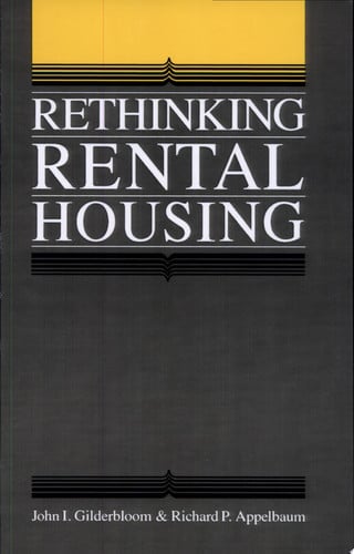 Rethinking Rental Housing