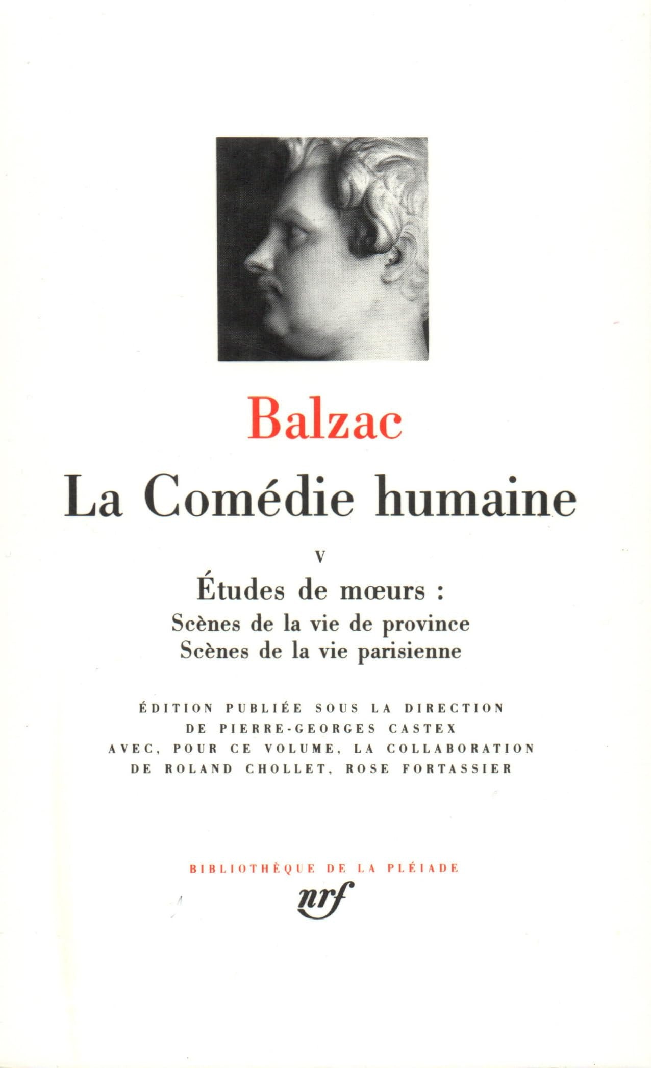 Balzac : La Comedie humaine, tome 5 :Bibliotheque de la Pleiade (French Edition)