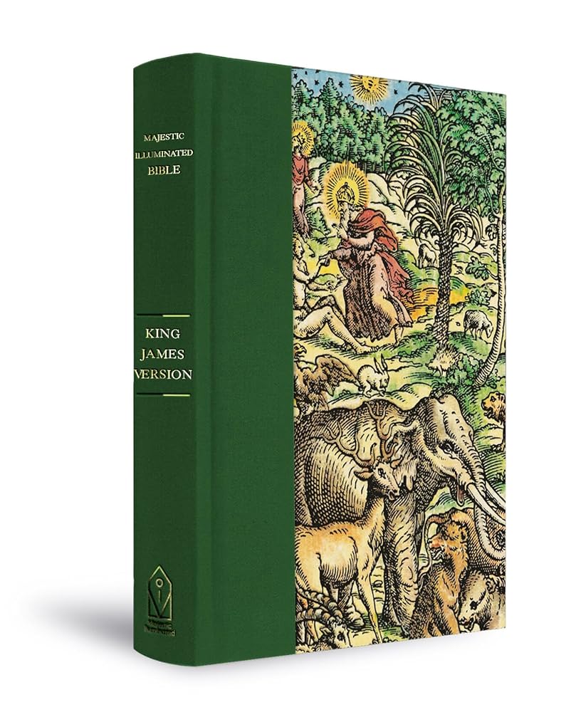 KJV Majestic Illuminated Bible cover image
