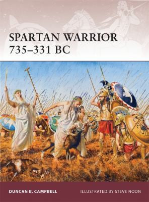 Spartan Warrior 735–331 BC (Warrior, 163) cover