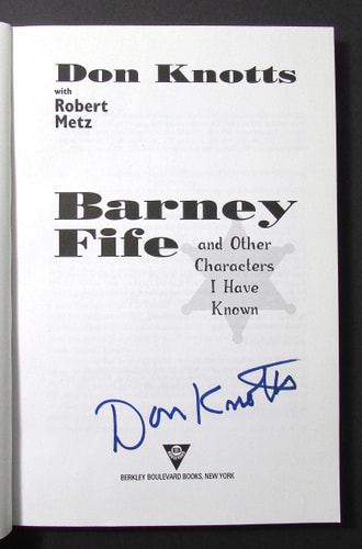 Barney Fife and Other Characters I Have Known