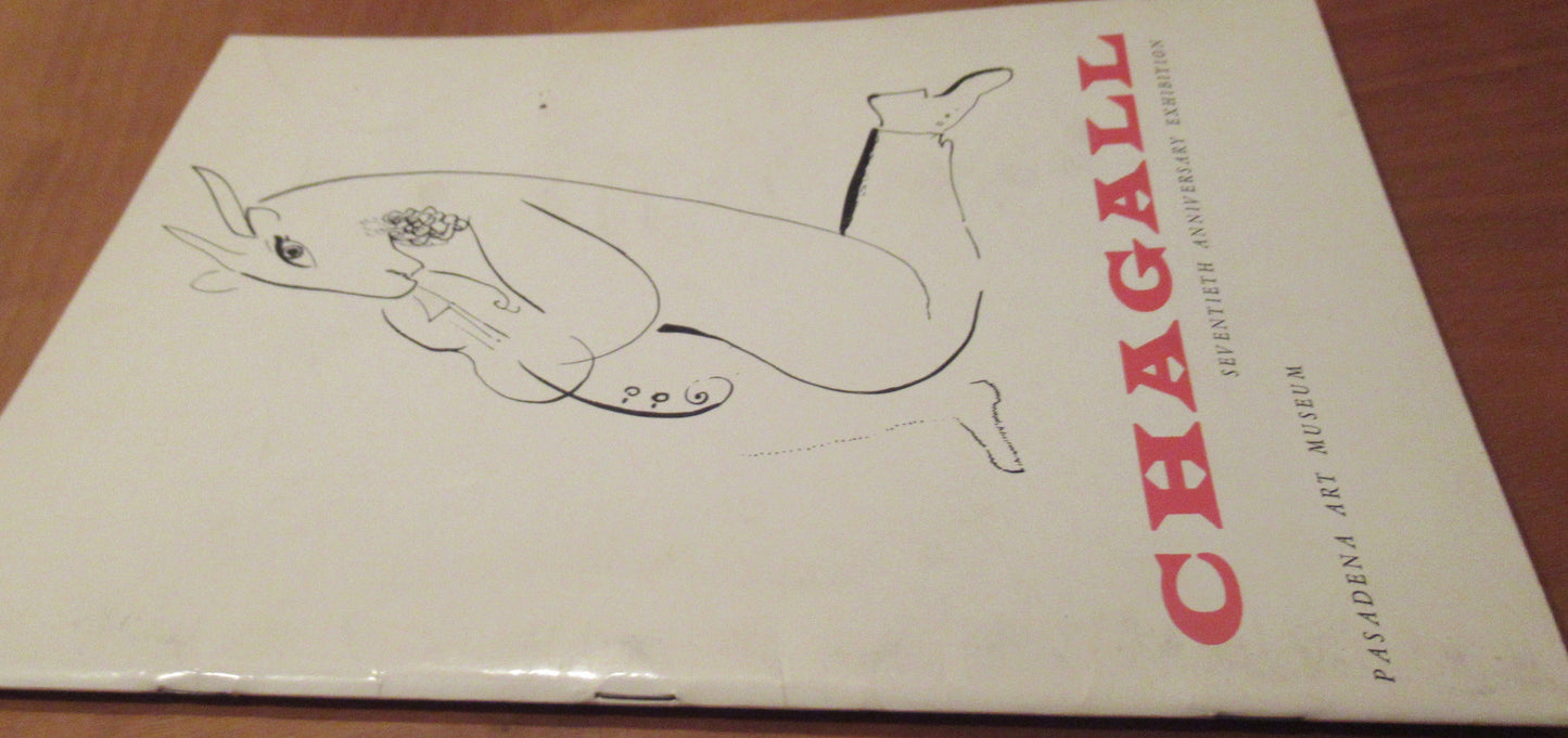 Marc Chagall: Seventieth Anniversary Exhibition, May 26 to July 28, 1957, Pasadena Art Museum