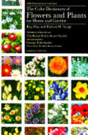 Color Dictionary of Flowers and Plants for Home and Garden cover