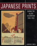JAPANESES PRINTS 1945-1952 /ANGLAIS cover