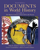 Documents in World History, Volume 2 cover