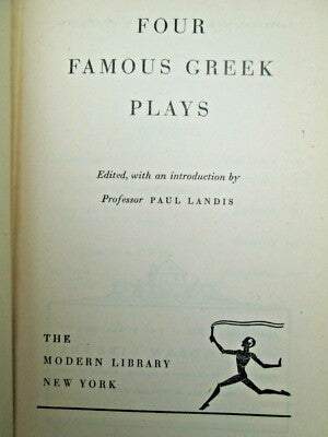 Four famous Greek plays (The modern library of the world's best books)