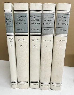 The Letters of Samuel Johnson (5 Volumes)