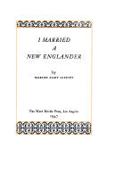 I Married a New Englander