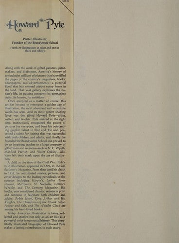 Howard Pyle: Writer, Illustrator, Founder of the Brandywine School cover
