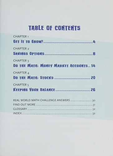 Investing: Making Your Money Work for You (Real World Math: Personal Finance) cover