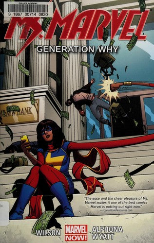 Ms. Marvel Volume 2: Generation Why cover