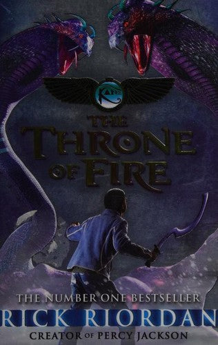 The Throne of Fire (The Kane Chronicles, Book 2) cover