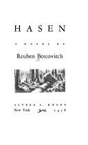 Hasen: A novel cover