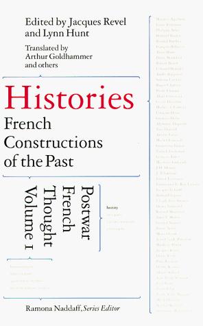 1: Histories: French Constructions of the Past : Postwar French Thought cover