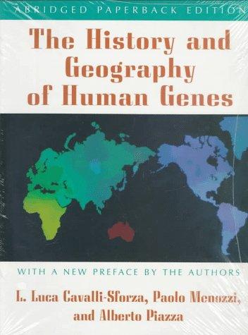 The History and Geography of Human Genes: (Abridged paperback edition) cover